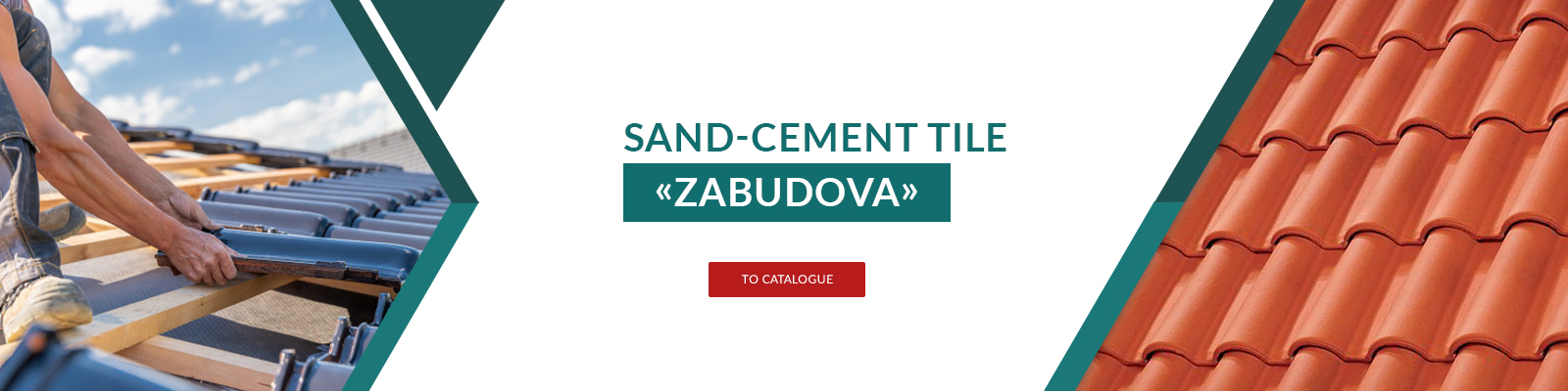 Cement-sand tiles